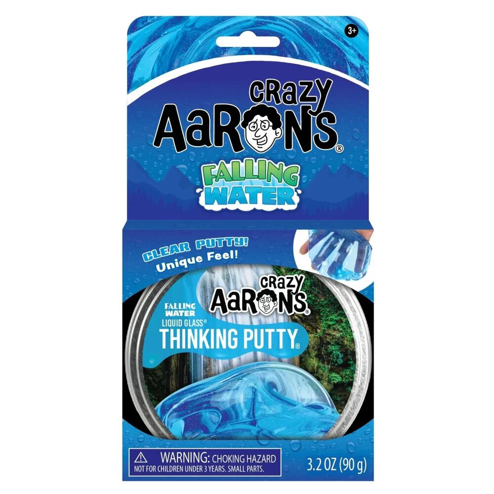 🔥Aaron's Crazy Falling Water Full Size 4 Inch Thinking Putty BNWT🔥
